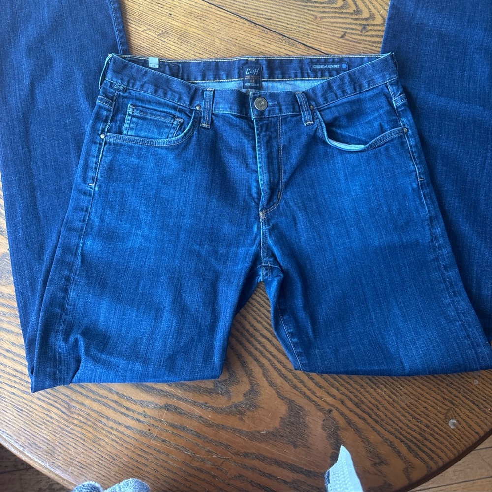 Citizens of Humanity Men's straight Blue Denim Jeans size 34